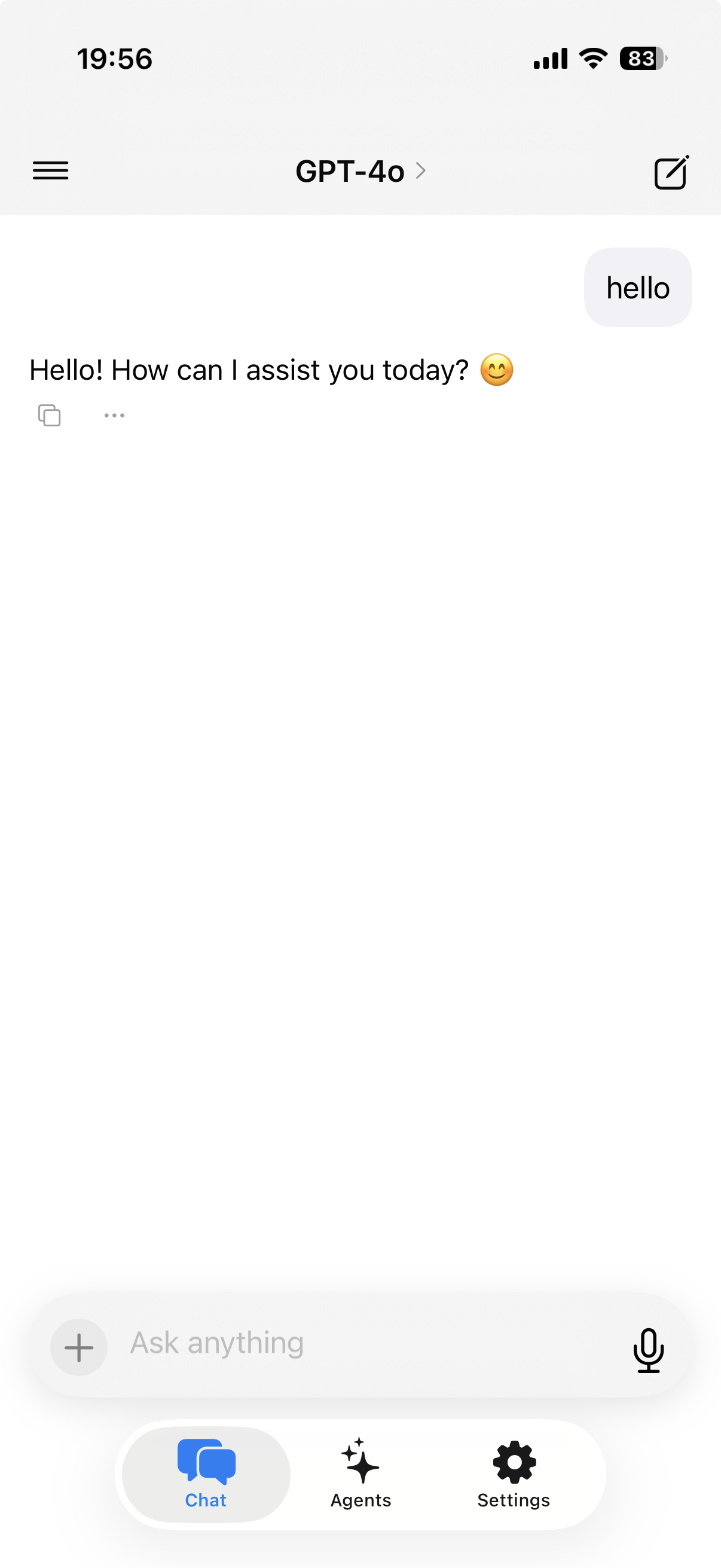 LiquidChat Interface